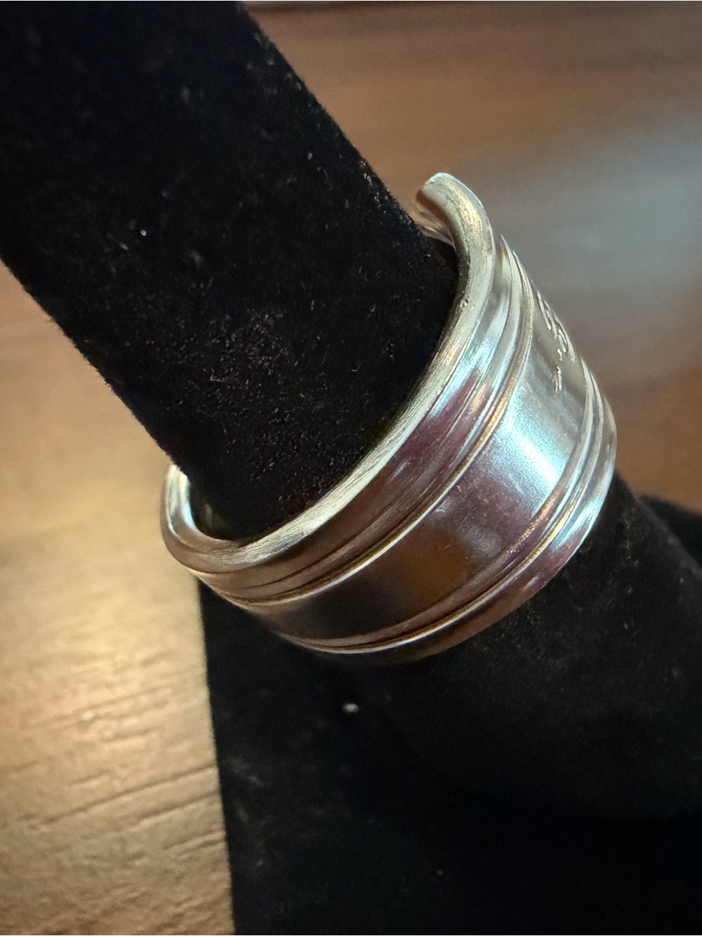 Handmade Spoon Ring - Picture 4 of 13